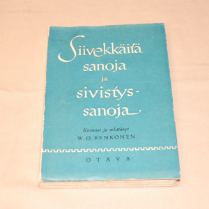 Siivekkäitä sanoja ja sivistyssanoja